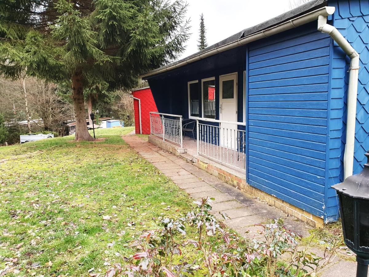 Ferienhaeuser & Bungalows - Naturcamp Meyersgrund Im Thueringer Wald Ilmenau Kamer foto