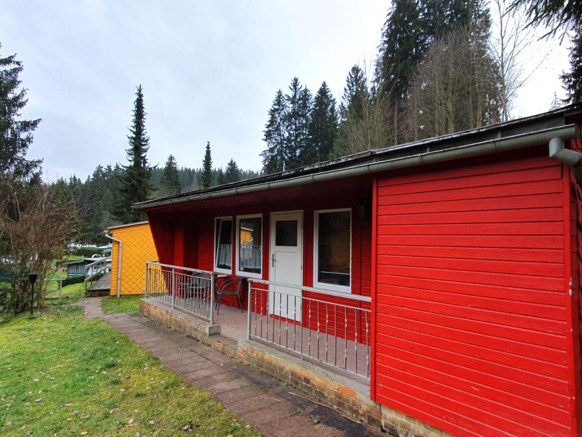 Ferienhaeuser & Bungalows - Naturcamp Meyersgrund Im Thueringer Wald Ilmenau Kamer foto