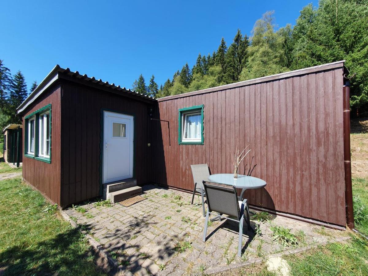 Ferienhaeuser & Bungalows - Naturcamp Meyersgrund Im Thueringer Wald Ilmenau Kamer foto